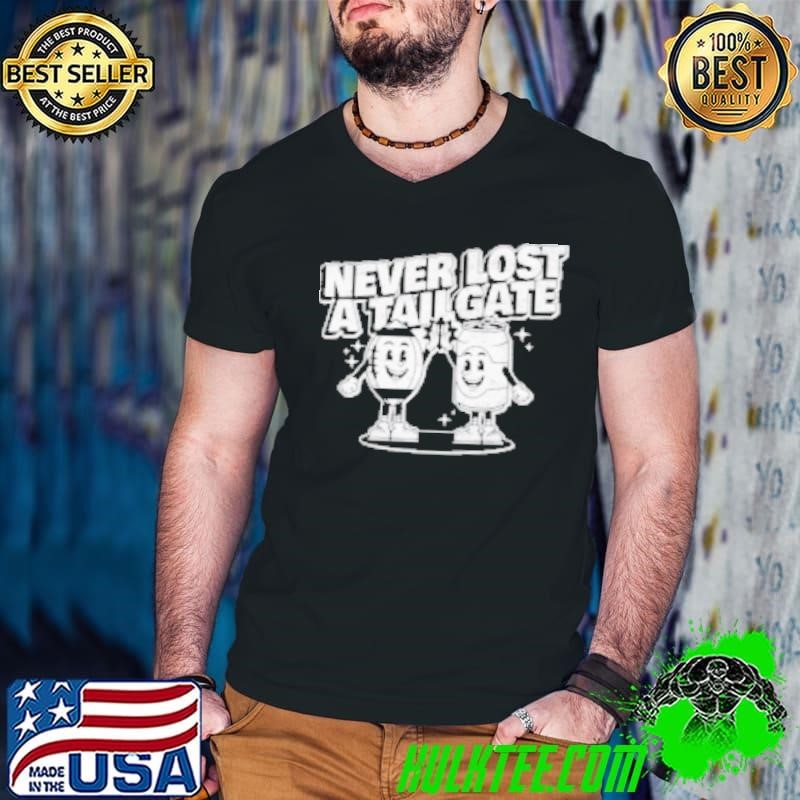 Official Never Lost A Tailgate Graphic Guys V Neck