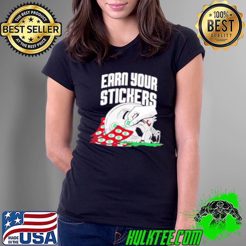 Ohio State Buckeyes Earn Your Stickers Shirt