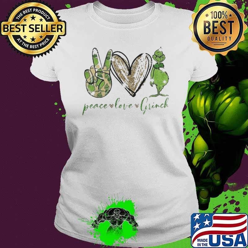 Peace Love Grinch shirt