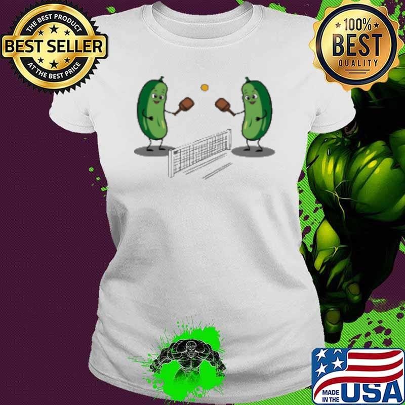 Pickles Playing Pickleball Shirt