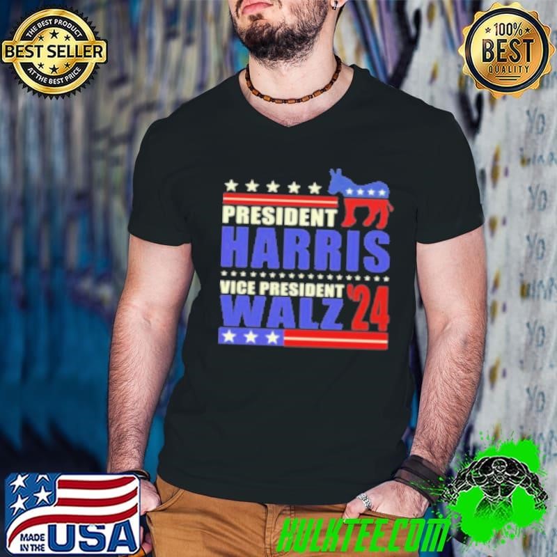 President Harris Vice President Walz 2024 Shirt