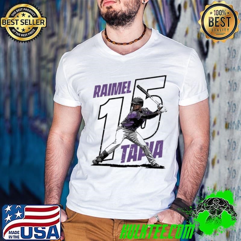 Raimel Tapia Colorado Outline Dominican professional baseball outfielder T-Shirt