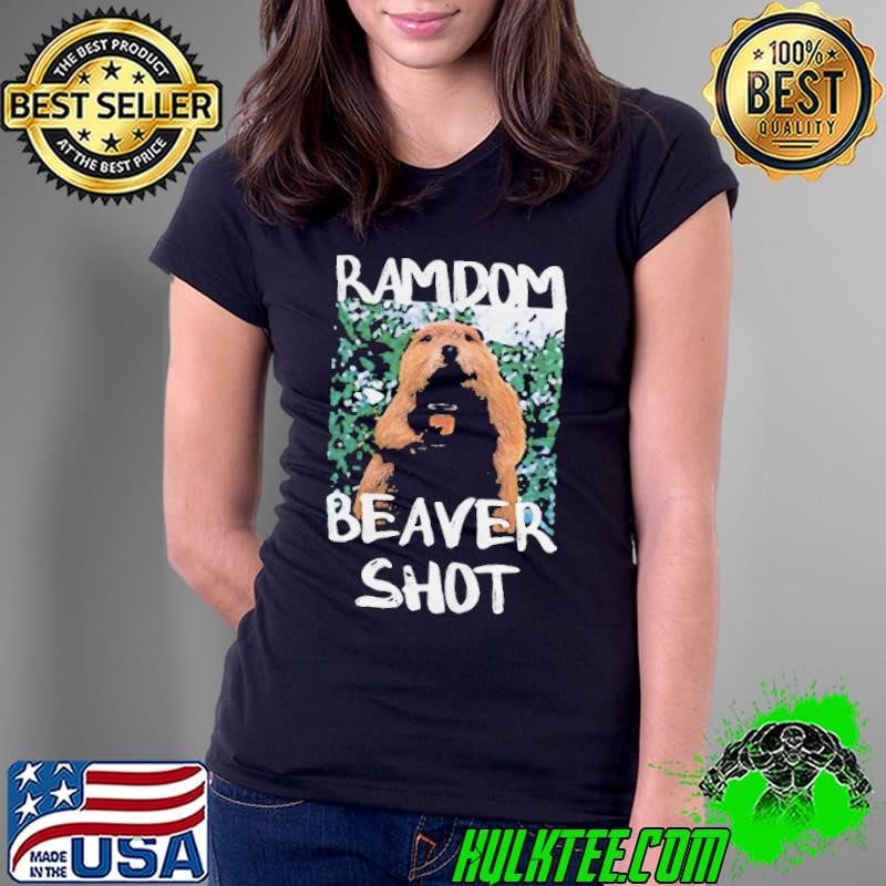 Random beaver shot Ladies Tee