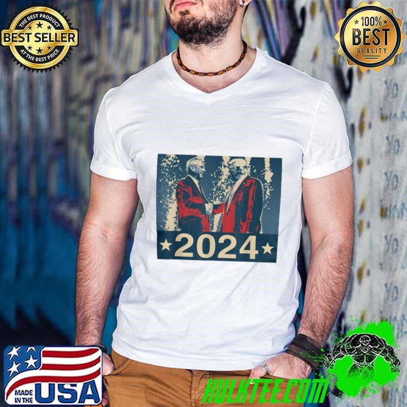 Retro Trump Kennedy President 2024 Election Republican T-Shirt