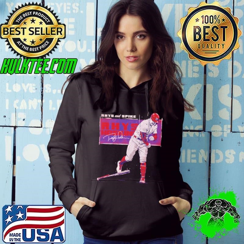 Rhys Hoskins Philadelphia Rhys And Spike American professional baseball first baseman Hoodie