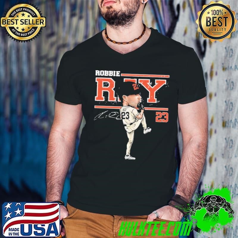 Robbie Ray San Francisco Cartoon American professional baseball pitcher T-Shirt