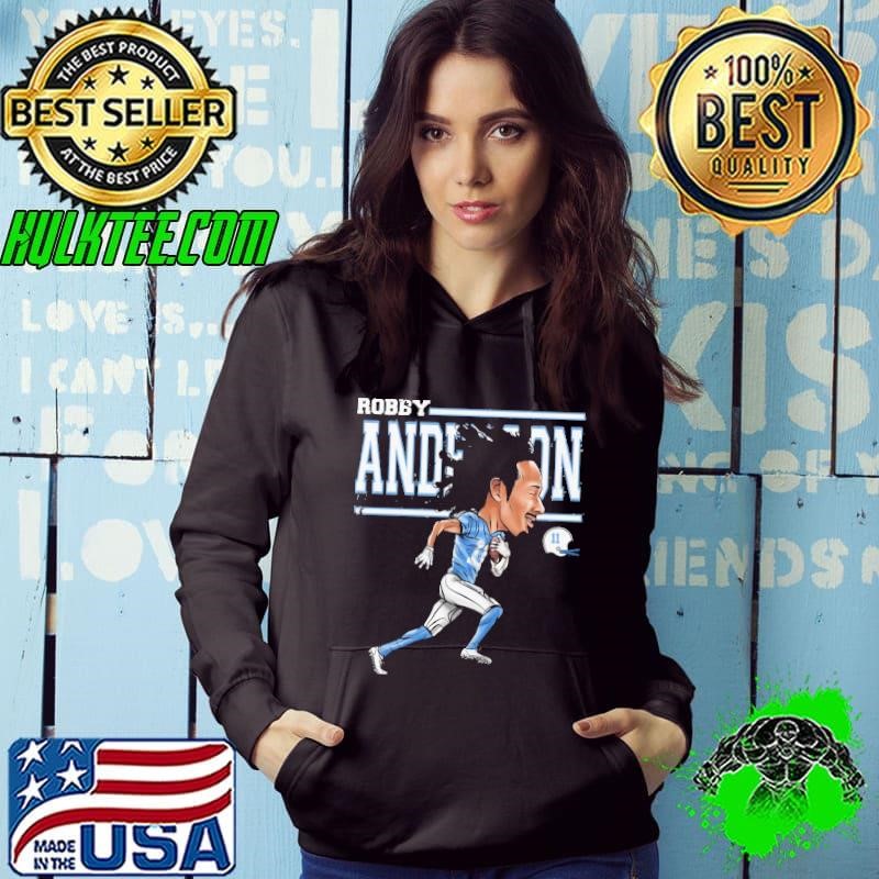 Robby anderson cartoon American professional football wide receiver T-Shirt