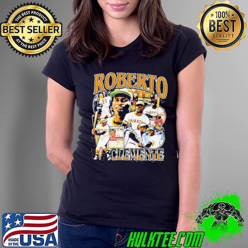 Roberto Clemente Puerto Rican professional baseball Bootleg Ladies Tee