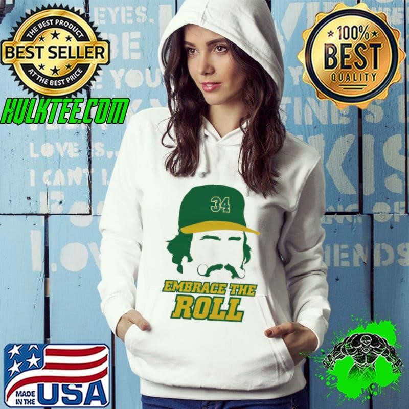 Rollie Fingers American former right-handed relief pitcher Oakland Silhouette Hoodie