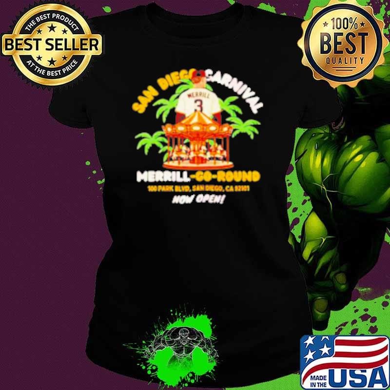 San Diego Carnival Merrill Go Round 100 Park Blvd San Diego Shirt