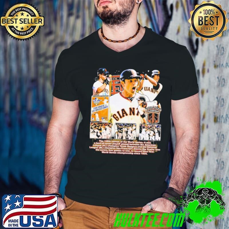 San Francisco 2010 World Series Champs Team American professional baseball team Guys V Neck