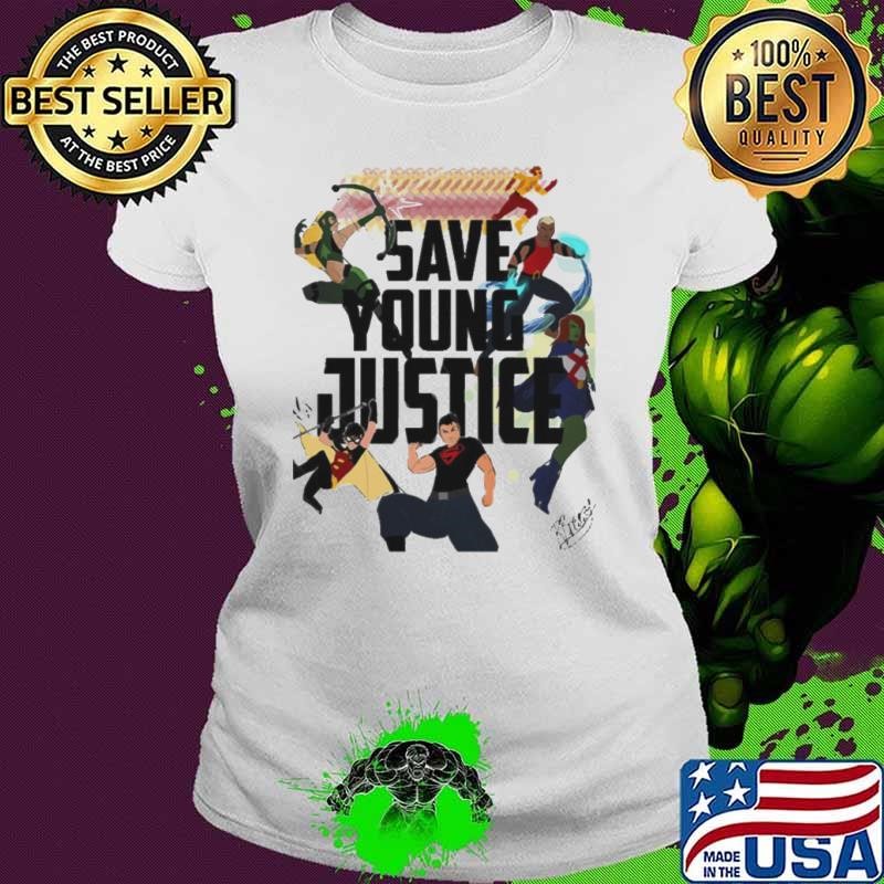 Save Young Justice Artwork shirt