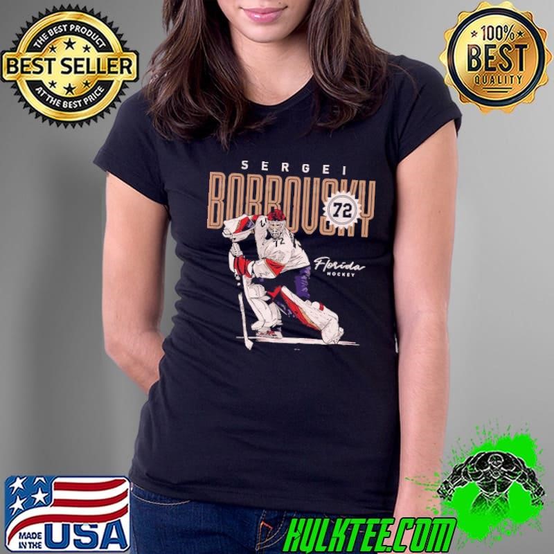 Sergei Bobrovsky Russian professional ice hockey goaltender Florida Card T-Shirt