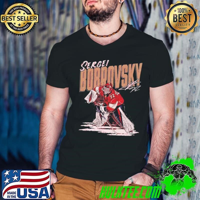 Sergei Bobrovsky Russian professional ice hockey goaltender Florida Chisel Guys V Neck