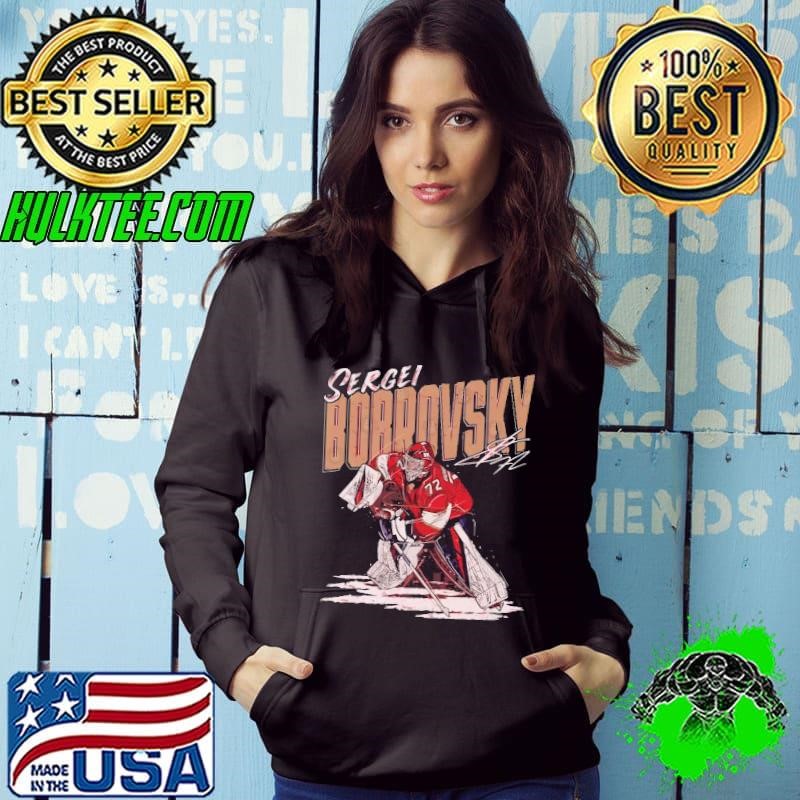 Sergei Bobrovsky Russian professional ice hockey goaltender Florida Chisel Hoodie