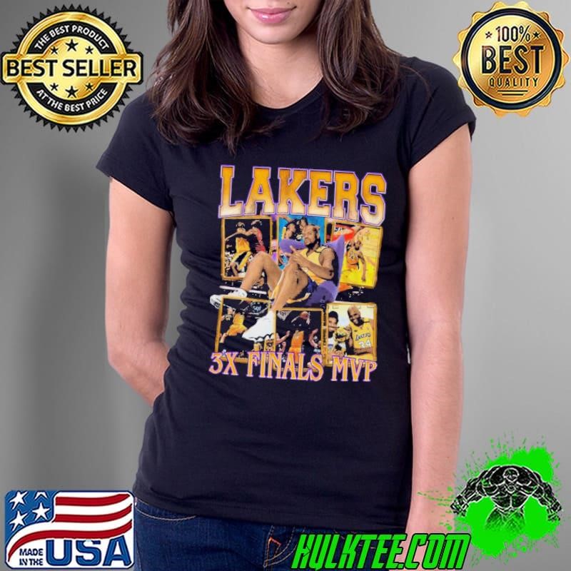 Shaquille O'neal 3X Finals MVP American former professional basketball T-Shirt