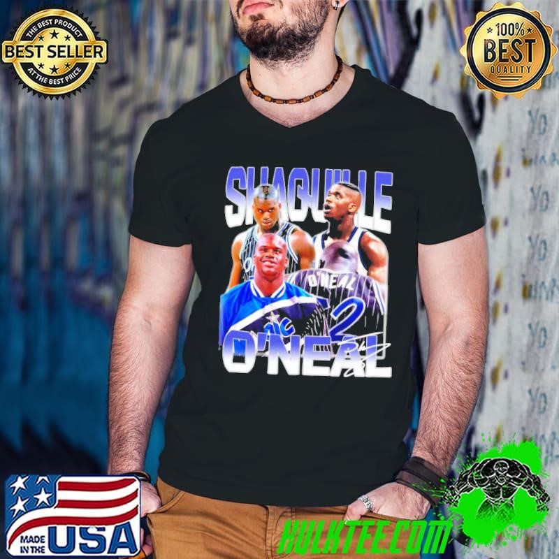 Shaquille O'neal American former professional basketball Retro Collage T-Shirt