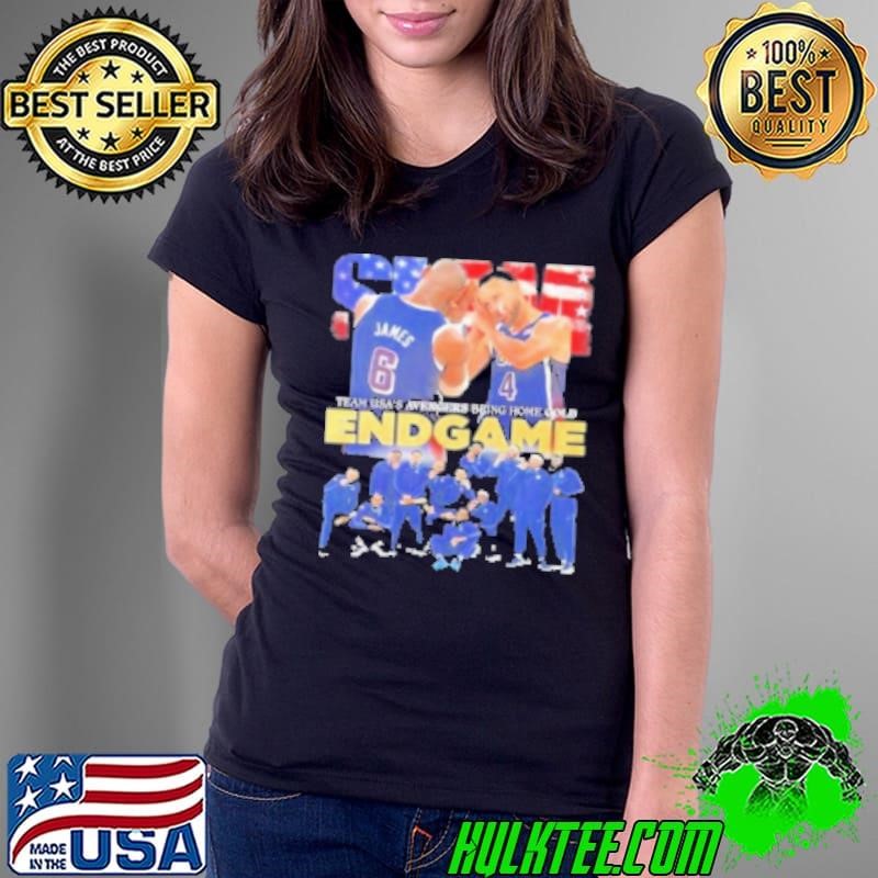 Slam Lebron And Stephen Team Usa’S Avenger Bring Home Gold End Game Ladies Tee