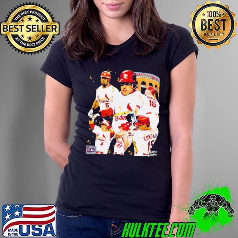 St. Louis 2006 World Series Champs American professional baseball team Ladies Tee