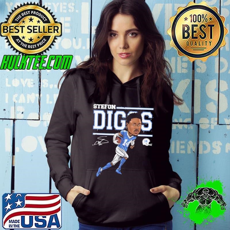 Stefon diggs cartoon American professional football wide receiver T-Shirt