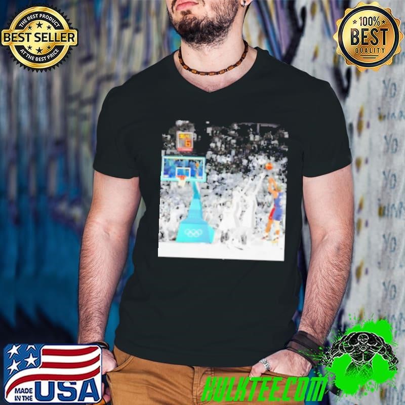Stephen Curry The Shot Heard Around The World Guys V Neck
