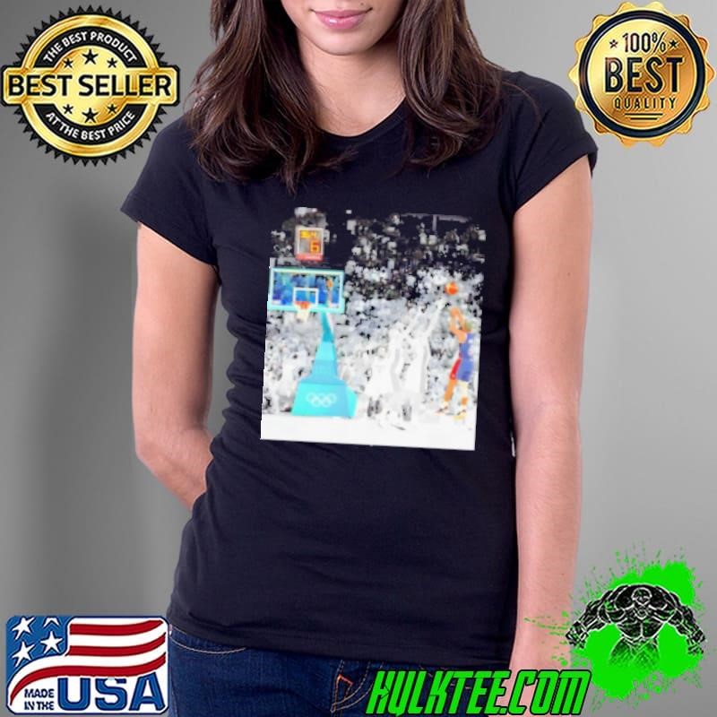Stephen Curry The Shot Heard Around The World Ladies Tee