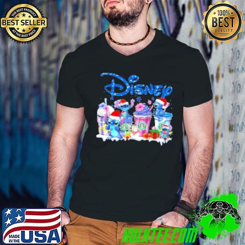 Stitch And Lilo Disney With Starbucks Love Shirt