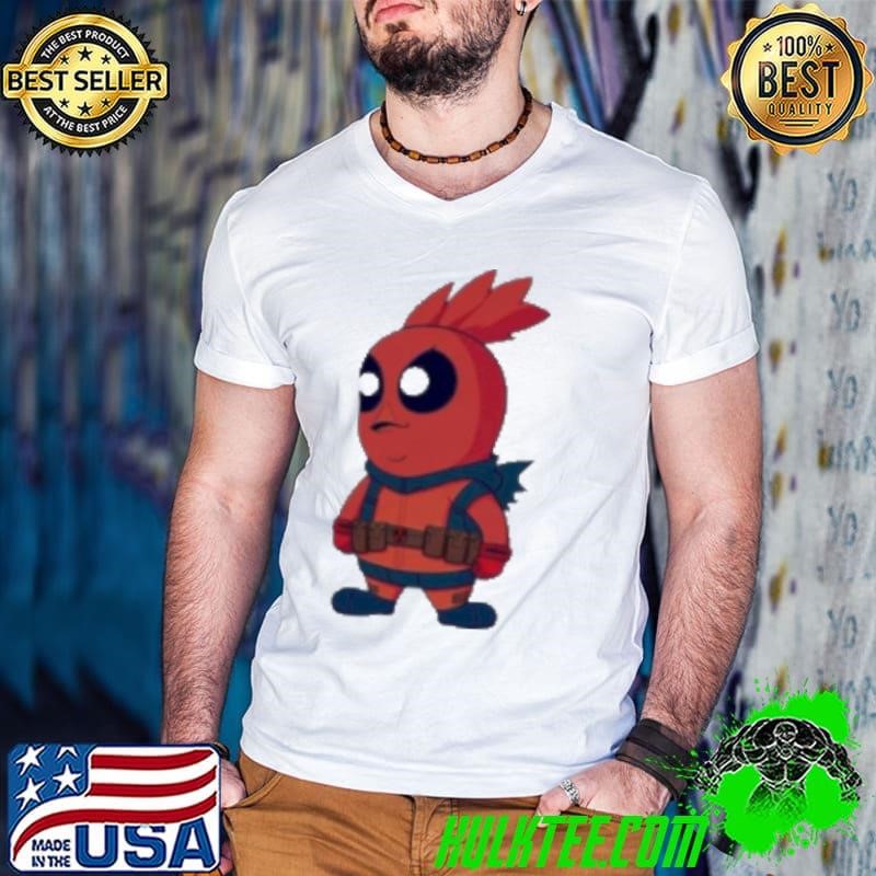 Superhero Cardinal Bird Guys V Neck