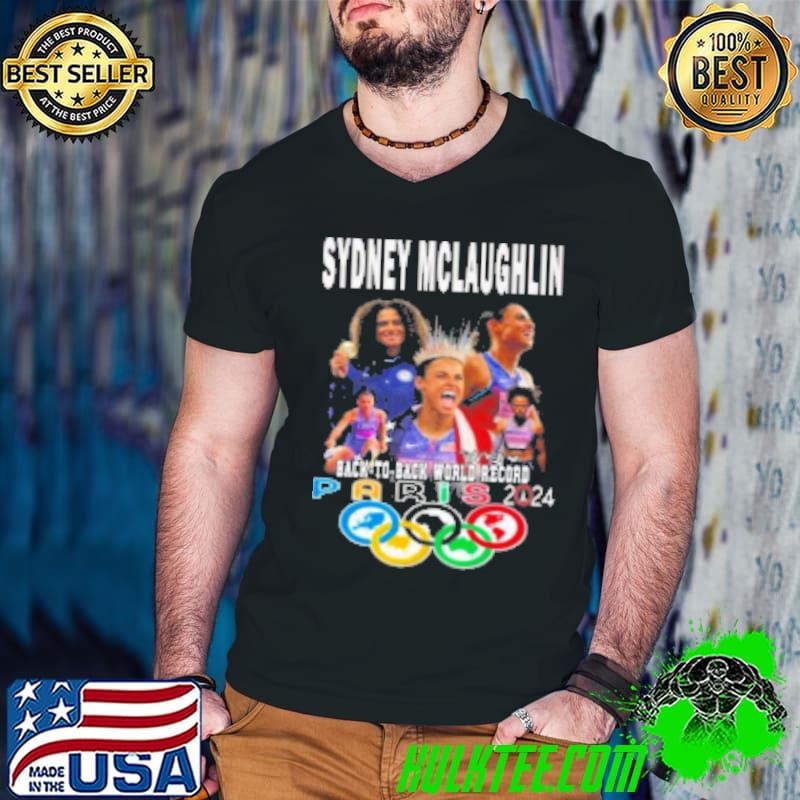 Sydney Mclaughlin Back To Back World Record Paris 2024 Shirt
