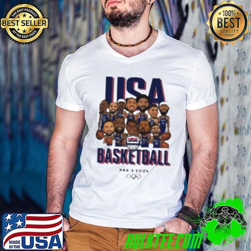 Team Usa Basketball Olympics 2024 Shirt