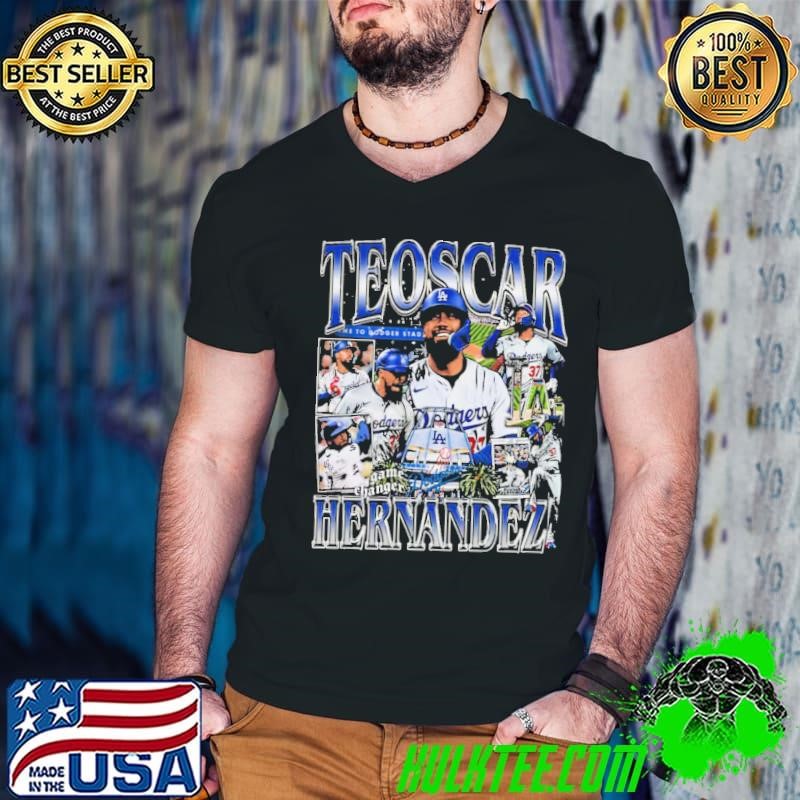 Teoscar Hernandez Dominican professional baseball outfielder Vintage Bootleg T-Shirt
