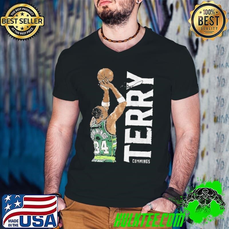 Terry Cummings Milwaukee Vertical an American former professional basketball Guys V Neck