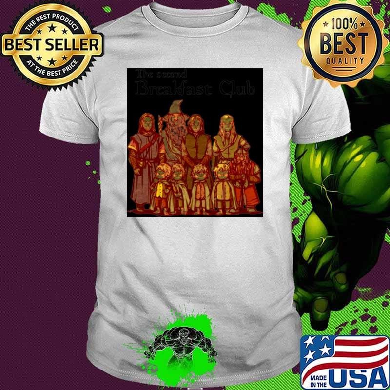 The Second Breakfast Club The Lord Of Rings The Hobbit shirt