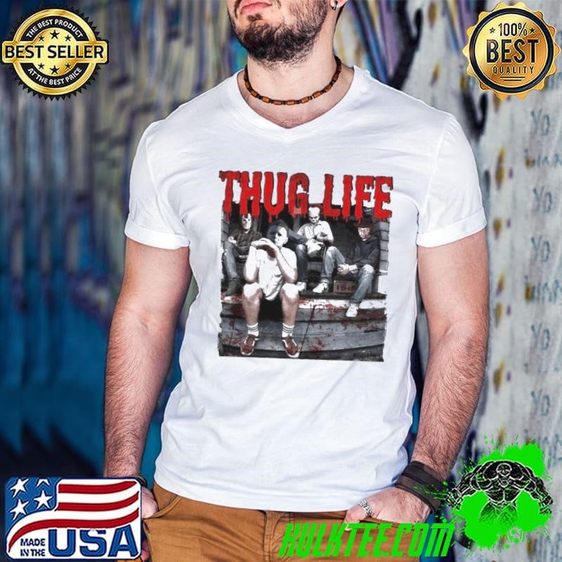 Thug Life Horror Movies Halloween 2024 shirt