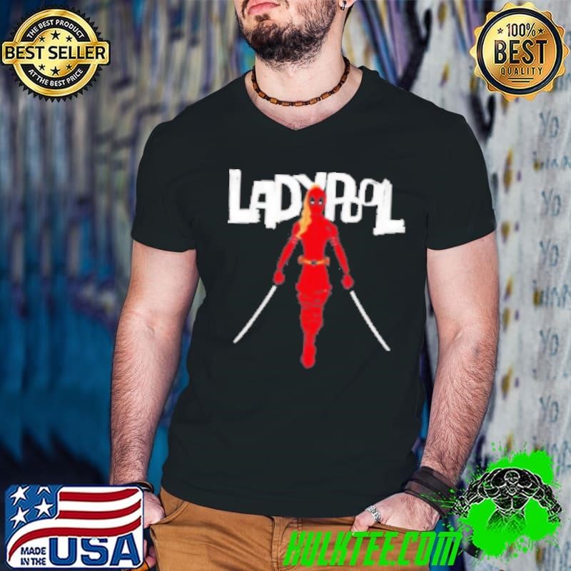 Top Ladypool With Swords Marvel Studios Deadpool Wolverine Shirt