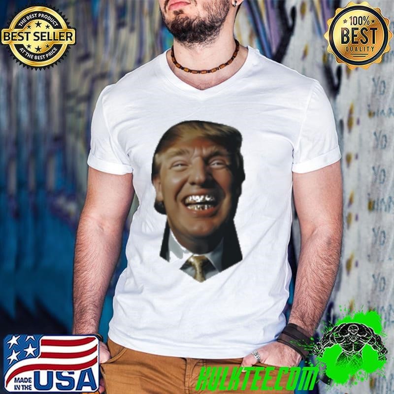 Trump Grill Teeth Guys V Neck