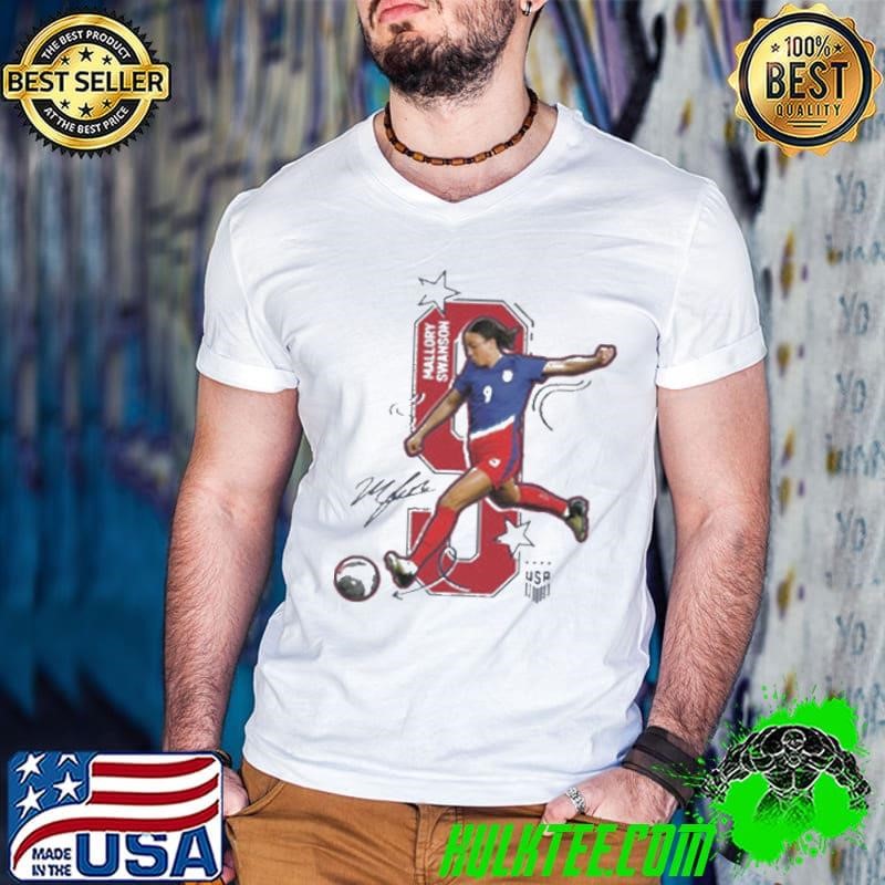 USWNT Mallory Swanson White Signature shirt