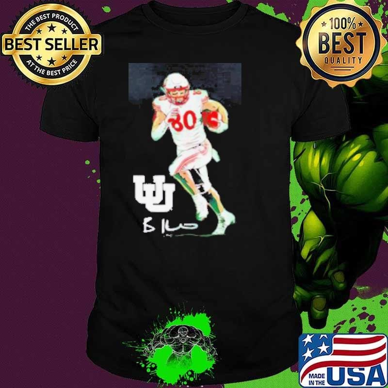 Utah Football Brant Kuithe Superstar Pose signature shirt