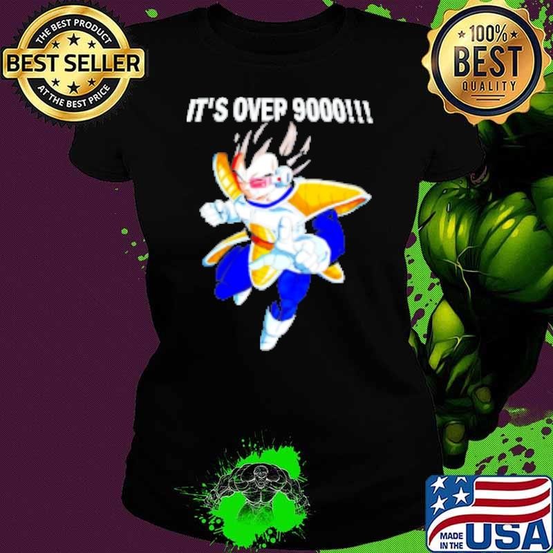 Vegeta It'S Over 9000 Shirt