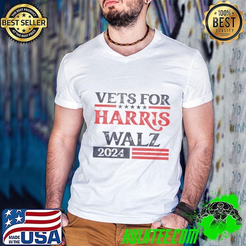 Vets For Kamala Harris Tim Walz Veterans for Harris T-Shirt