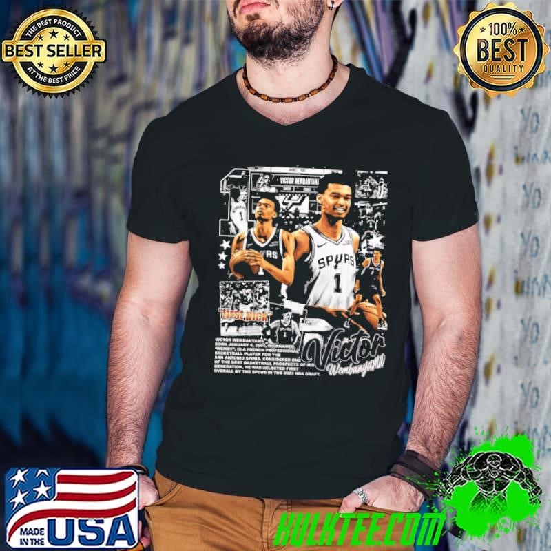 Victor Wembanyama French professional basketball player Vintage Bootleg T-Shirt