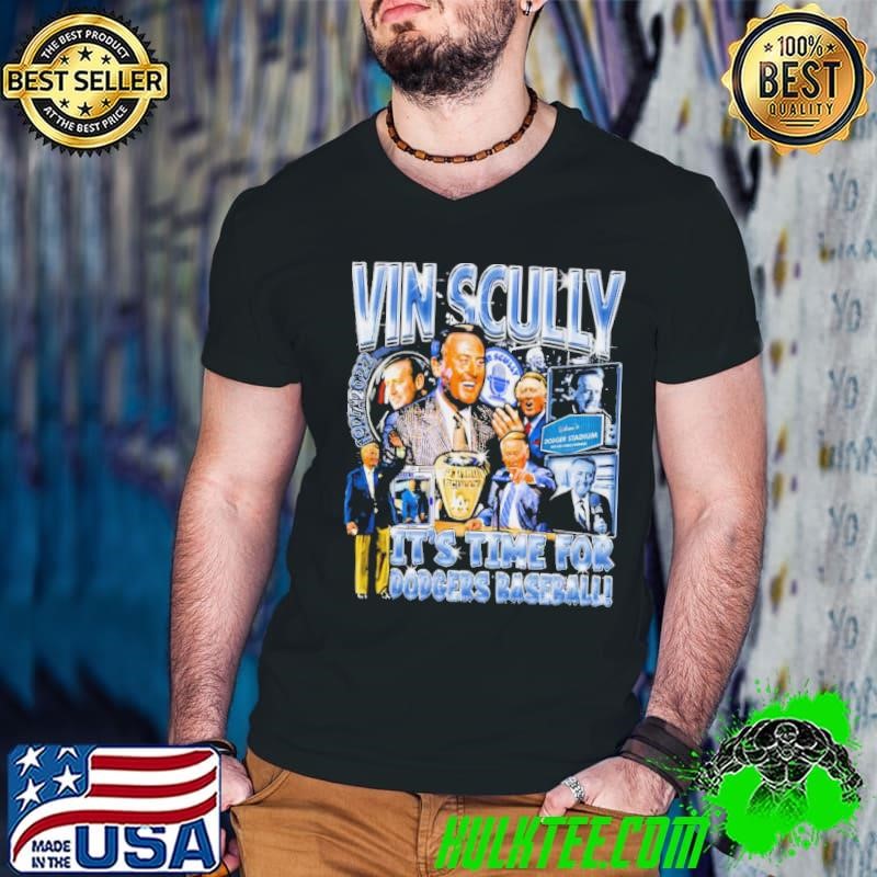Vin Scully American sportscaster baseball Vintage Bootleg T-Shirt