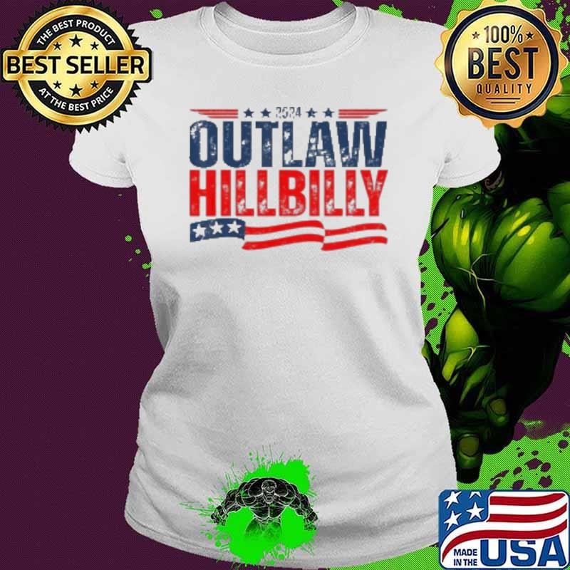 Vintage Elections Outlaw Hillbilly Us Flag Shirt