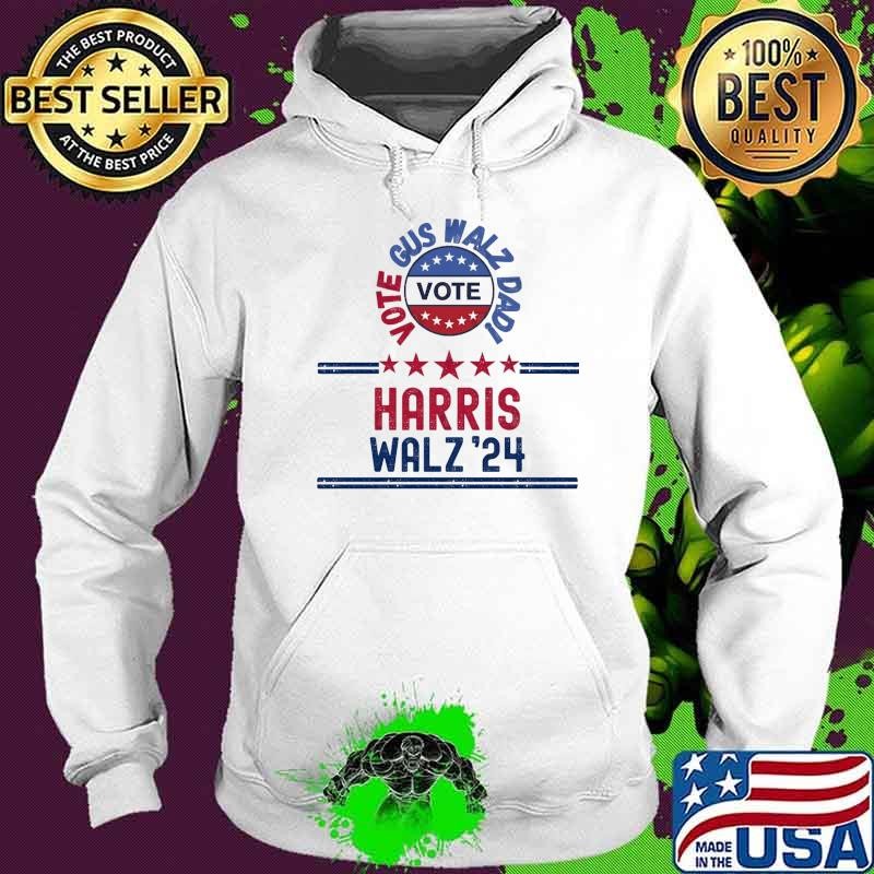 Vote Gus Waltz Dad! Harris Waltz Election 2024 Hoodie