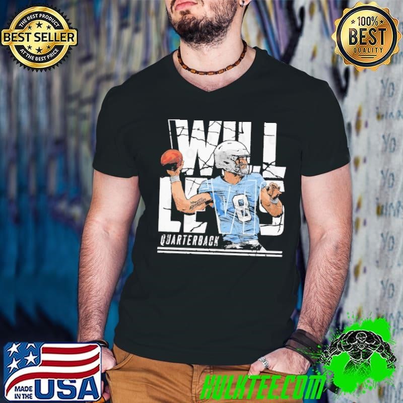 Will Levis American football quarterback Tennessee Player Name T-Shirt
