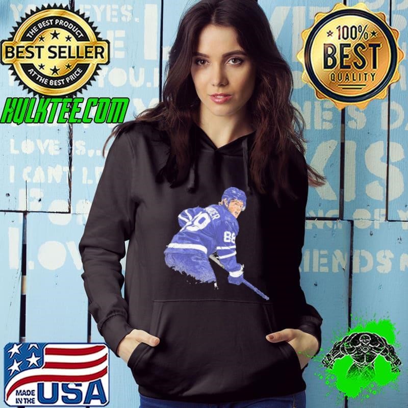 William Nylander Swedish professional ice hockey right winger Toronto Illustration Hoodie