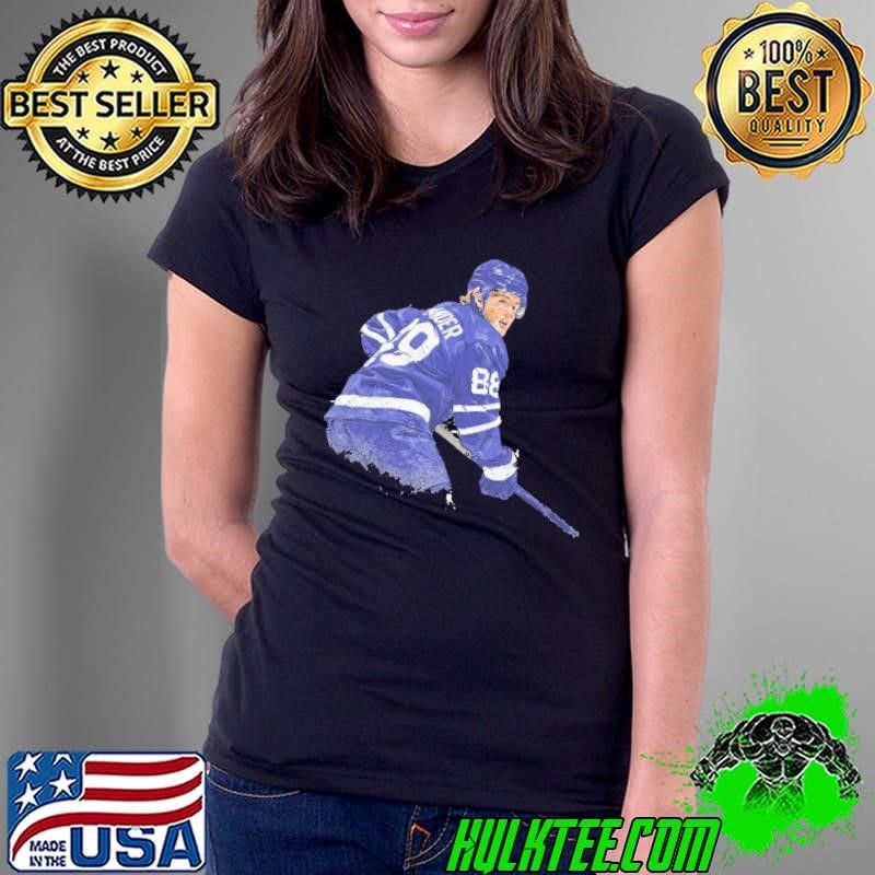 William Nylander Swedish professional ice hockey right winger Toronto Illustration Ladies Tee