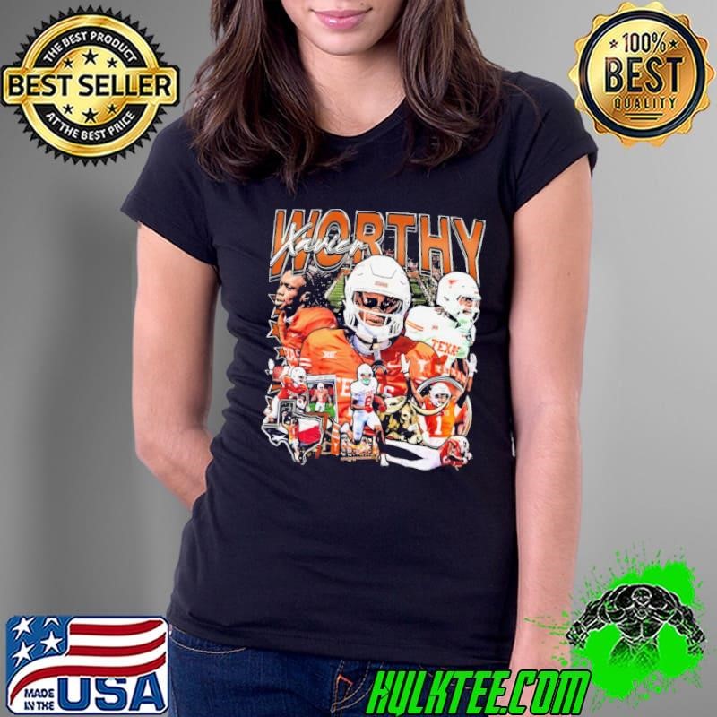 Xavier Worthy American professional football wide receiver Vintage Bootleg Ladies Tee