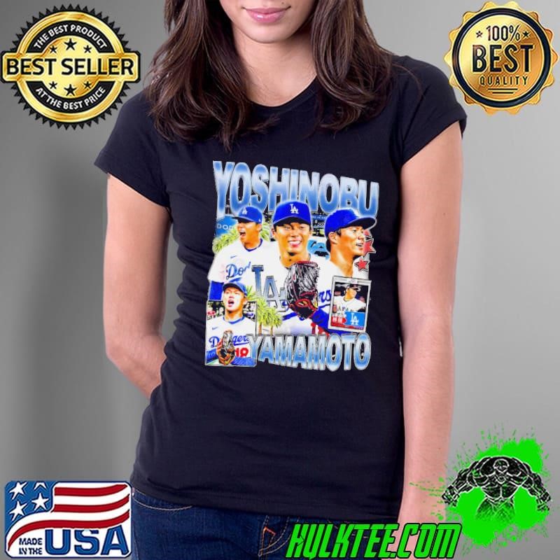 Yoshinobu Yamamoto Japanese professional baseball pitcher Vintage Bootleg T-Shirt