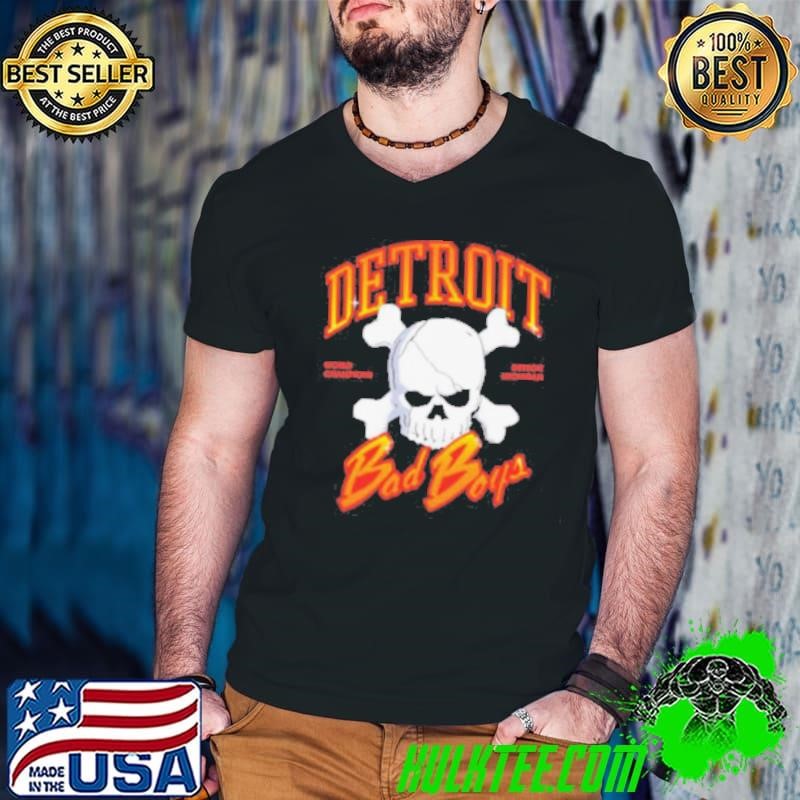 2024 25 Detroit Pistons Bad Boys Gradient Shirt